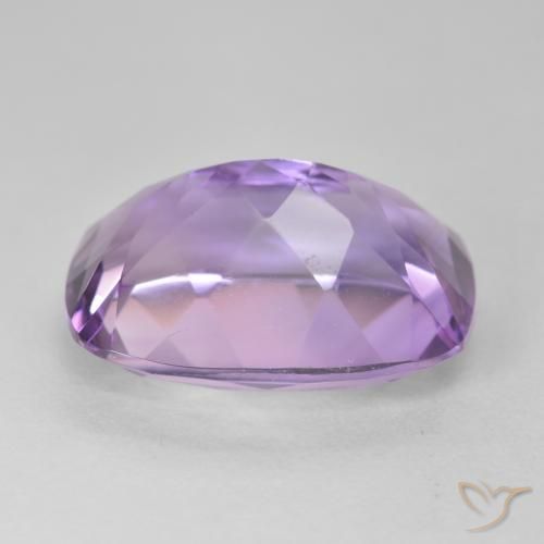 جمشت Medium Light Purplish-Violet طبيعي، وسادة، 12.98 قيراط، VVS