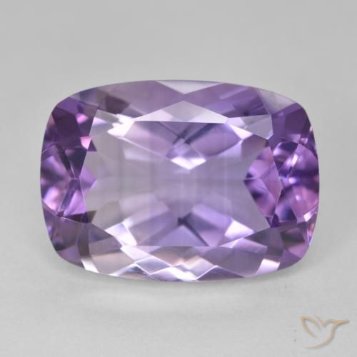 13.08ct طبيعي بنفسجى غامق جمشت, وسادة, VVS