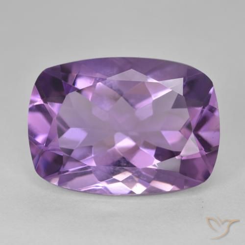 12.28ct طبيعي Medium Light Purplish-Violet جمشت, وسادة, VVS