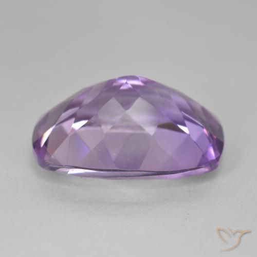 جمشت Medium Light Purplish-Violet طبيعي، وسادة، 12.28 قيراط، VVS