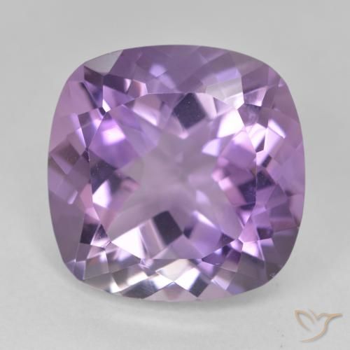 12.33ct طبيعي بنفسجى متوسط جمشت, وسادة, VVS