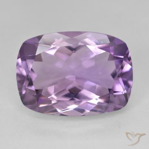 13.11ct طبيعي بنفسجى متوسط جمشت, وسادة, VVS
