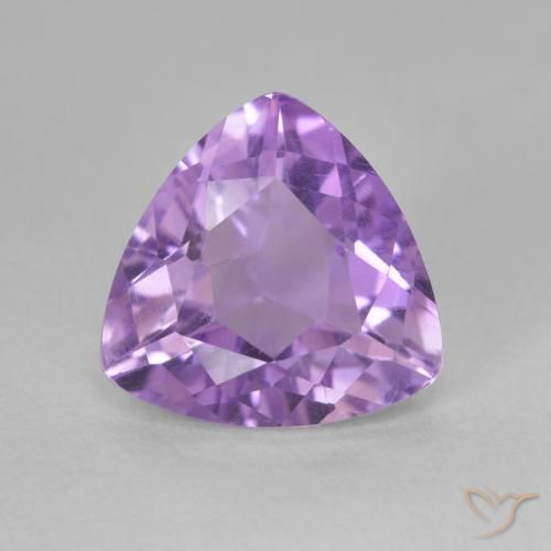 2.82ct طبيعي بنفسجى سوسنى غامق جمشت, مثلثى, قليلا جدا