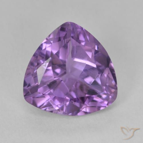 2.79ct طبيعي بنفسجي وردي جمشت, مثلثى, قليلا جدا