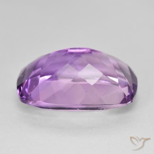 جمشت Medium Light Purplish-Violet طبيعي، وسادة، 13.17 قيراط، VVS