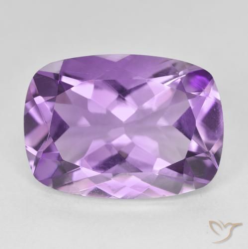 11.71ct طبيعي Medium Light Purplish-Violet جمشت, وسادة, VVS