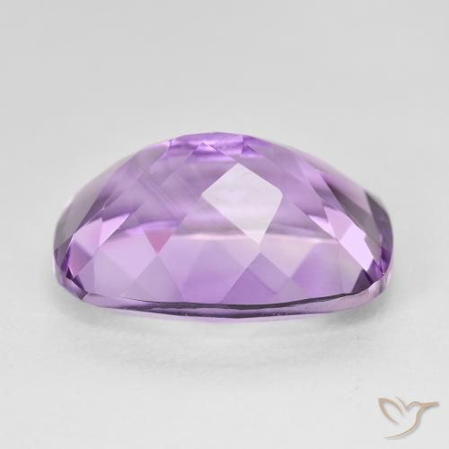 جمشت Medium Light Purplish-Violet طبيعي، وسادة، 12.87 قيراط، VVS