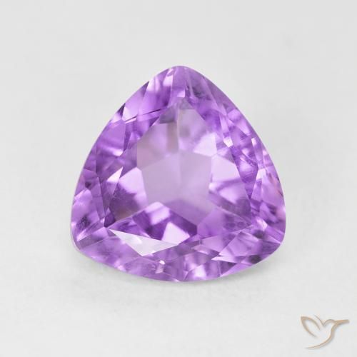 2.54ct طبيعي بنفسجي وردي جمشت, مثلثى, قليلا جدا