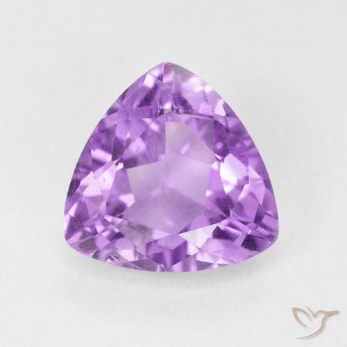 2.74ct طبيعي بنفسجي وردي جمشت, مثلثى, قليلا جدا