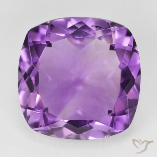 19.90ct طبيعي بنفسجى وردى غامق جمشت, وسادة, VVS-VS