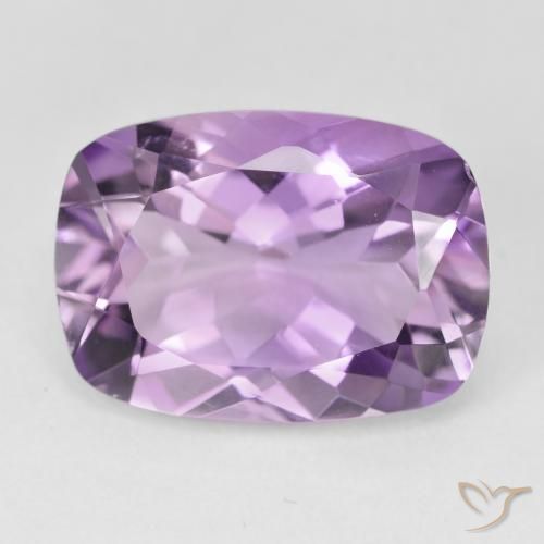 12.30ct طبيعي بنفسجى وردى متوسط جمشت, وسادة, VVS