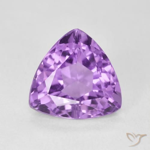 2.98ct طبيعي بنفسجي وردي جمشت, مثلثى, قليلا جدا