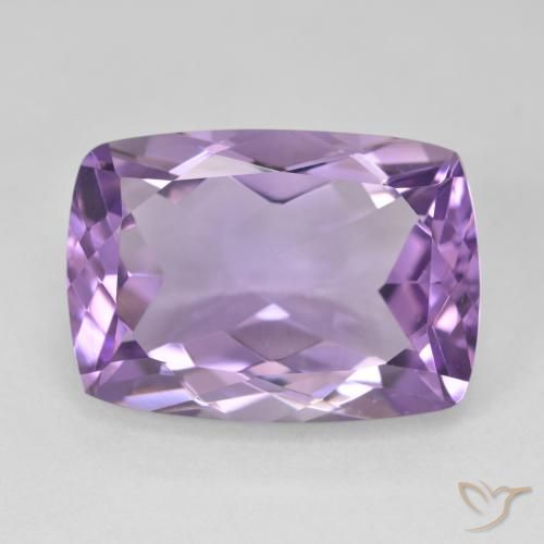 13.68ct طبيعي بنفسجى متوسط جمشت, وسادة, VVS