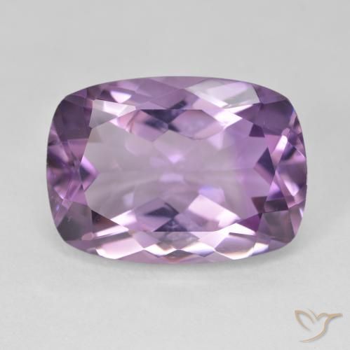 12.30ct طبيعي بنفسجي أرجواني جمشت, وسادة, VVS-VS