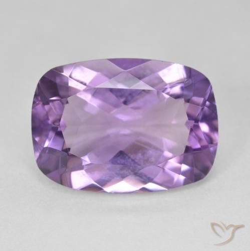 12.49ct طبيعي بنفسجى متوسط جمشت, وسادة, VVS