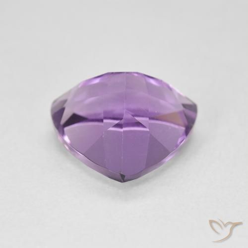 جمشت Medium Light Purplish-Violet طبيعي، مثلثى، 2.95 قيراط، VVS-VS