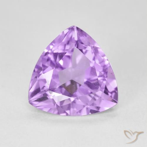 2.90ct طبيعي بنفسجي وردي جمشت, مثلثى, VVS-VS