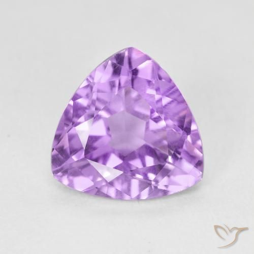 2.79ct طبيعي بنفسجى متوسط جمشت, مثلثى, VVS-VS
