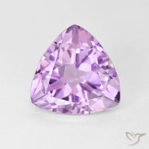 3.03ct طبيعي بنفسجى متوسط جمشت, مثلثى, VVS-VS