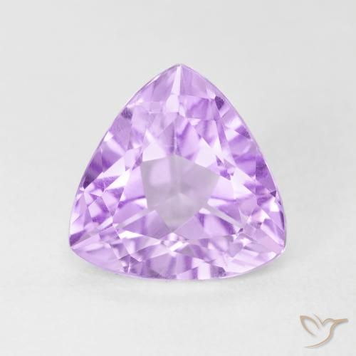 3.02ct طبيعي بنفسجى سوسنى جمشت, مثلثى, VVS-VS