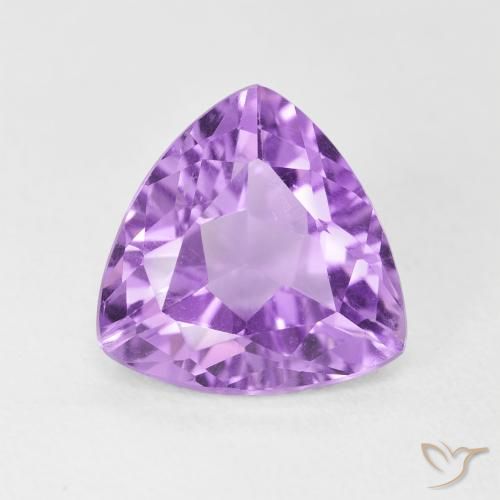 3.05ct طبيعي بنفسجي وردي جمشت, مثلثى, VVS-VS