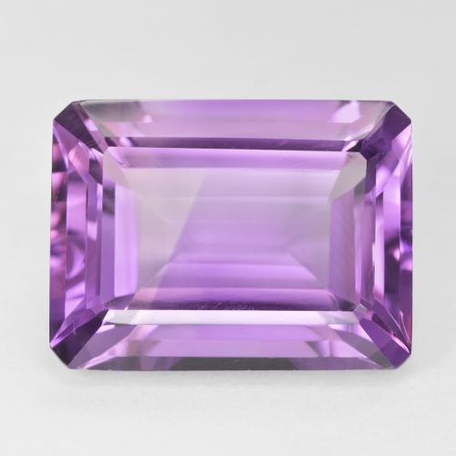 22.11ct طبيعي بنفسجي وردي جمشت, قص الزمرد, VVS