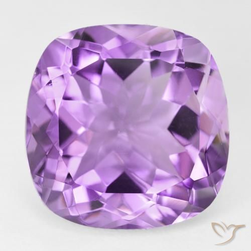21.19ct طبيعي بنفسجى وردى متوسط جمشت, وسادة, VVS