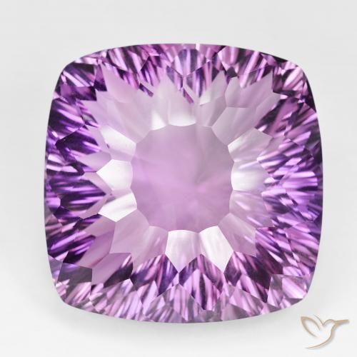 135.48ct طبيعي بنفسجى وردى متوسط جمشت, وسادة, VVS-VS