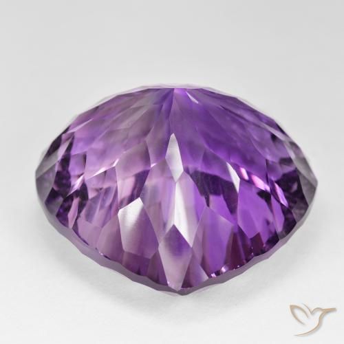 جمشت Medium Dark-Violet طبيعي، شكل الكمثرى، 139.93 قيراط، VVS