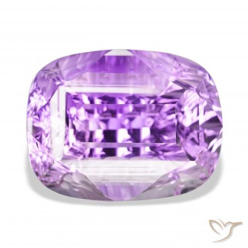 56.97ct طبيعي بنفسجى متوسط جمشت, وسادة, VVS
