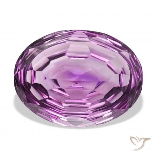 68.95ct طبيعي بنفسجى متوسط-فاتح جمشت, بيضوي, VVS
