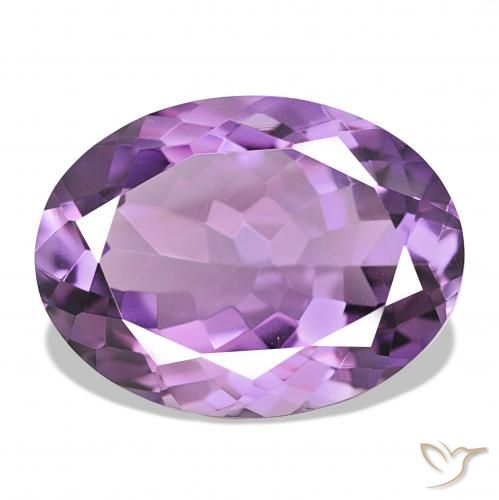 جمشت Medium Light Purplish-Violet طبيعي، بيضوي، 16.10 قيراط، IF