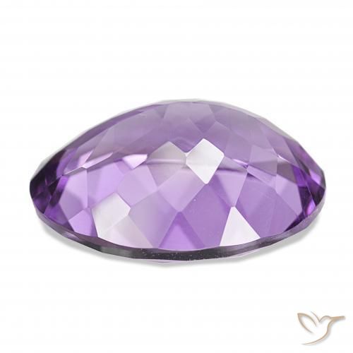 جمشت Medium Light Purplish-Violet طبيعي، بيضوي، 16.10 قيراط، IF