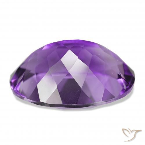 جمشت Medium Dark-Violet طبيعي، بيضوي، 17.08 قيراط، IF