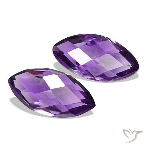 أحجار جمشت Medium Light-Violet طبيعية، ماركيز، قليلا جدا، وزنها 1.14 قيراط