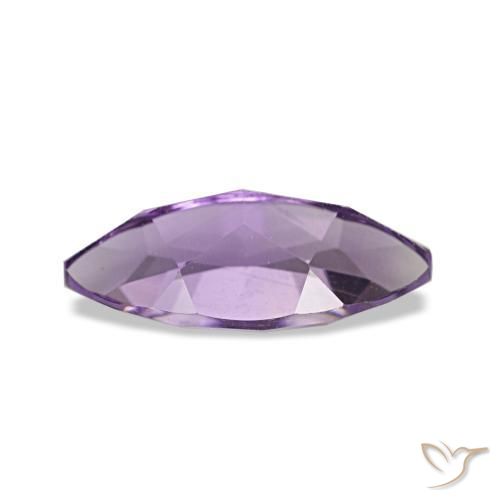 جمشت Medium Light Purplish-Violet طبيعي، ماركيز، 0.92 قيراط، قليلا جدا