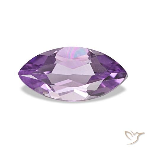 جمشت Medium Light Purplish-Violet طبيعي، ماركيز، 0.98 قيراط، VVS