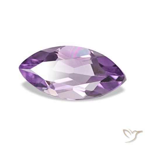 جمشت Medium Light Purplish-Violet طبيعي، ماركيز، 0.98 قيراط، VVS
