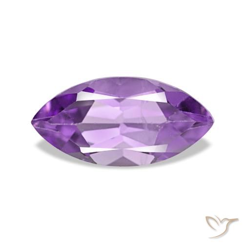 1.02ct Medium Light Purplish-Violet جمشت أحجار كريمة, ماركيز, قليلا جدا