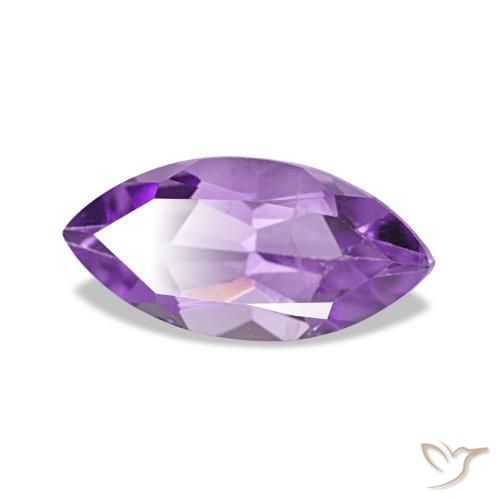 جمشت Medium Light Purplish-Violet طبيعي، ماركيز، 1.02 قيراط، قليلا جدا