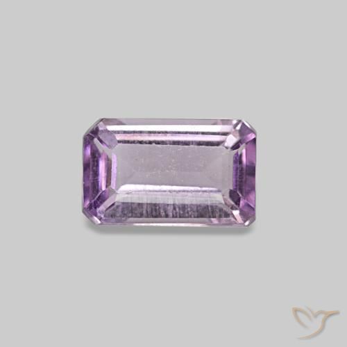 0.29ct بنفسجى متوسط-فاتح جمشت, قص الزمرد, VS-SI