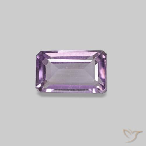 0.31ct بنفسجي جمشت, قص الزمرد, قليلا جدا
