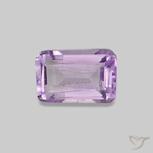 0.44ct بنفسجي جمشت, قص الزمرد, SI