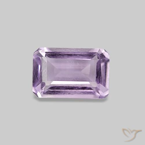 0.52ct طبيعي Medium Light-Violet جمشت, ثمانى / قصة زمرد, قليلا جدا, Photo A