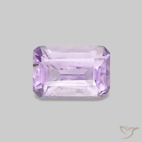 0.60ct بنفسجي جمشت, قص الزمرد, VS-SI