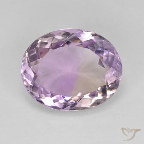 7.65ct طبيعي ثنائية اللون أميترين, بيضوي, VVS-VS