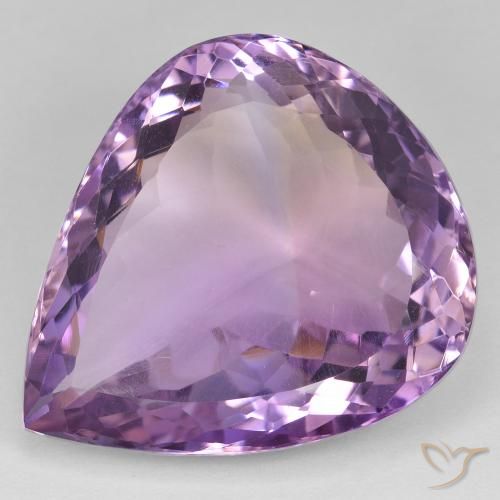 33.36ct طبيعي ثنائية اللون أميترين, شكل الكمثرى, VVS-VS