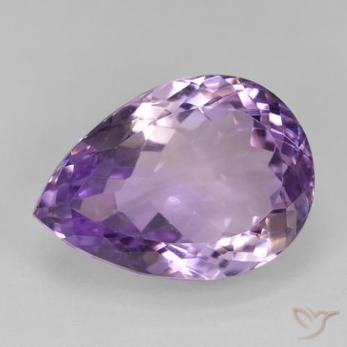 19.30ct طبيعي ثنائية اللون أميترين, شكل الكمثرى, VVS-VS