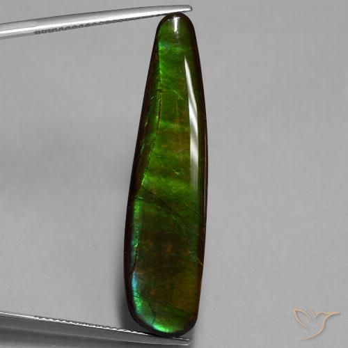 19.66ct طبيعي متعدد الألوان أموليت, فانسى, غير شفاف