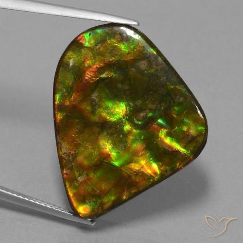 25.17ct طبيعي متعدد الألوان أموليت, فانسى, غير شفاف